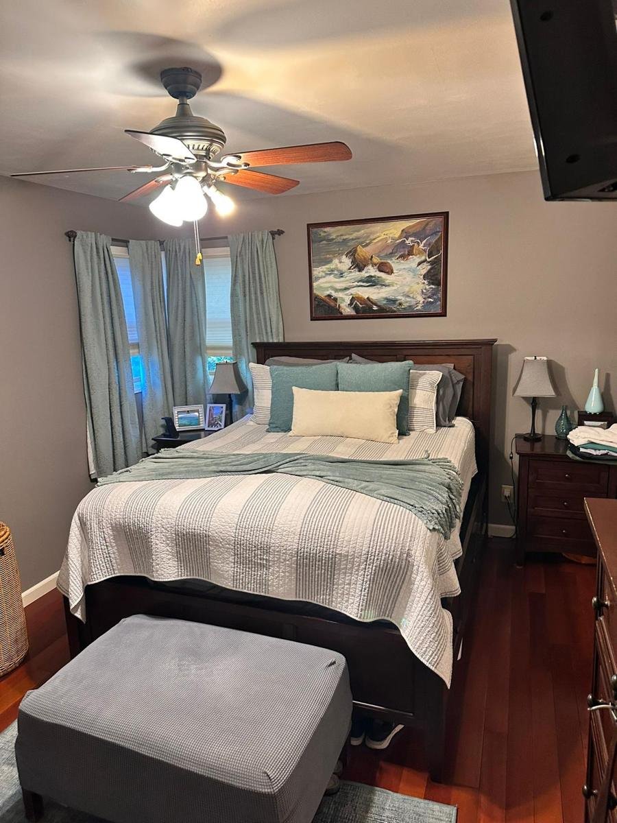 Primary bedroom: recurring clean cleaning by JF Spotless in Westchester County NY