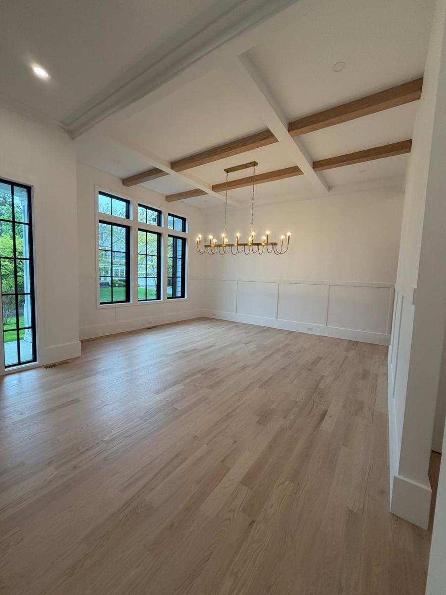 Post-construction · Dining room cleaned by JF Spotless Cleaning in Westchester NY